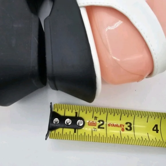 Easy Street Womens Fantasia Sandal Gathered Slip On Elastic Slingback White 7.5M - Picture 11 of 14